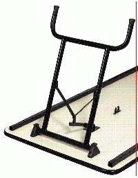 Table rectangulaire pliante Bilbao 3